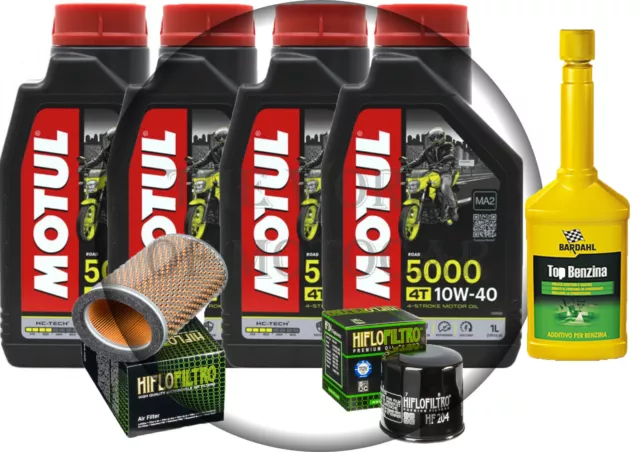 Kit Tagliando Triumph Scrambler 865 motul 10w40 filtro aria e olio + omaggio