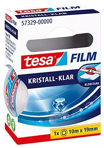 Tesa Multi-Film Transparent 10m 19mm 1 Rouleau dans la Boîte Pliante Suspendue 2