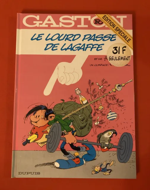 Gaston R5 Le Lourd Passé De Lagaffe 1996 Dupuis Spéciale Franquin Bon État Bd