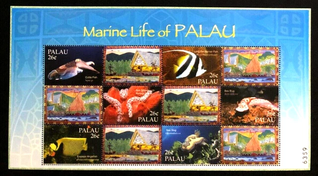 PALAU 2004 FISH, MARINE LIFE Sc 765 MNH