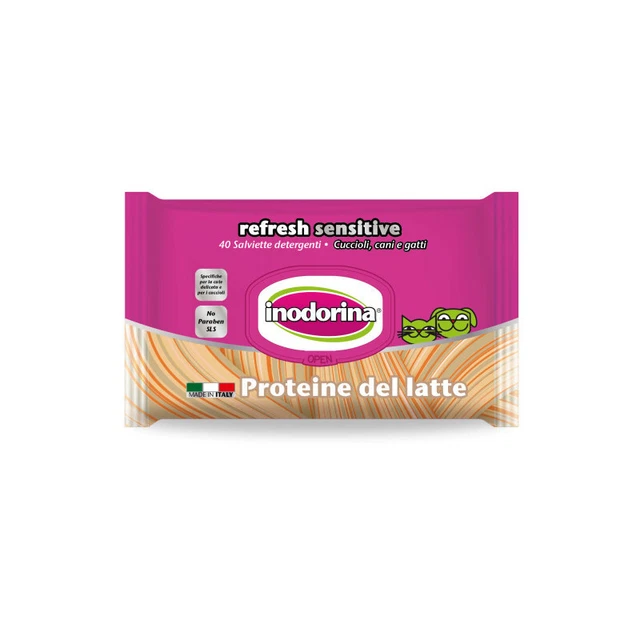 Inodorina Toallitas Proteína leche 40Ud