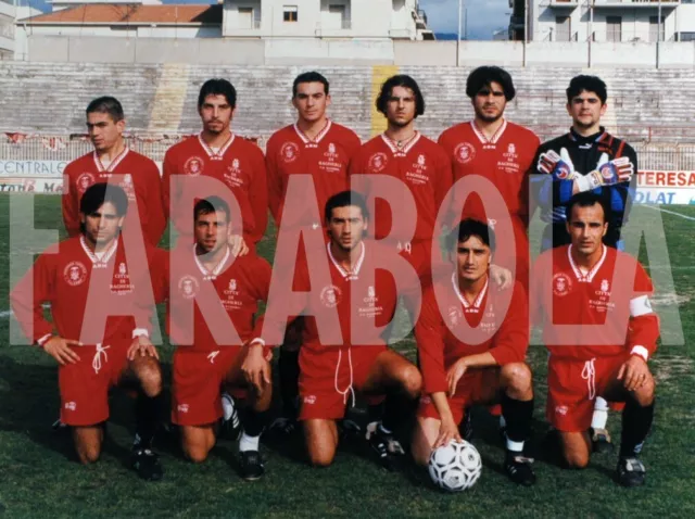 Foto vintage de archivio Fútbol, Varese, Gioiese Vs Bagheria, 1996 ,