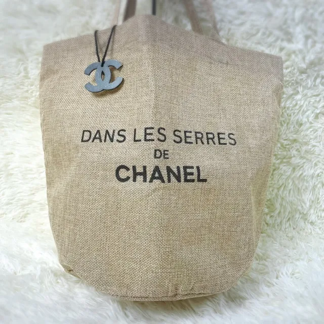 CHANEL NOVELTY A La Plage Linen tote Handbag $110.00 - PicClick
