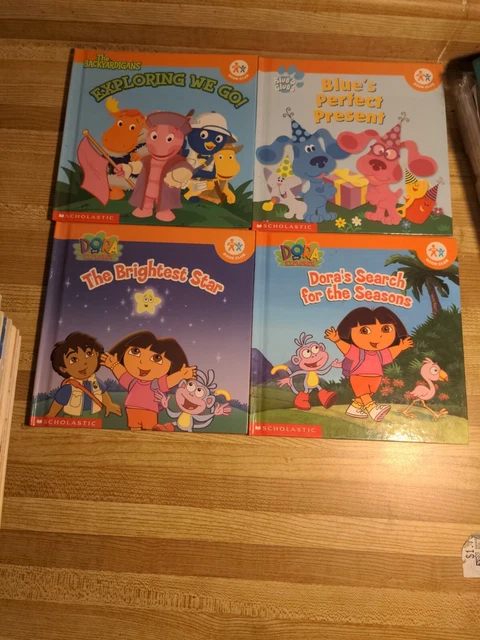 NICK JR BOOK Club Lot Of 4 Dora, Blues Clues, Backyardigans $12.00 - PicClick CA