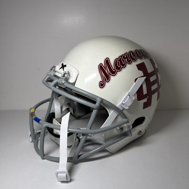 ADAMS Y4 ELITE II Football Helmet Youth Medium Blue W/ Yellow Face Mask &  Logo $25.19 - PicClick