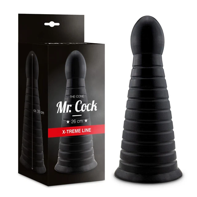 Plug anale stimolatore nero lunghezza circa 26 cm diametro circa 9 cm mr.cock x-