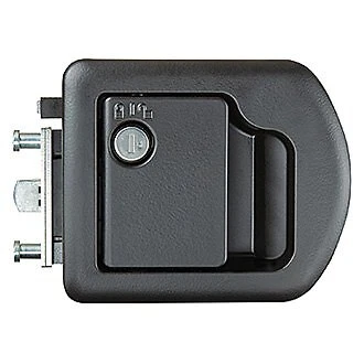 Trimark Steel Black Standard Key Motorhome Entry Door Lock w/o Dead Bolt