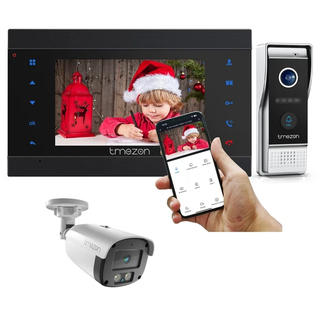 Tmezon video best sale doorbell