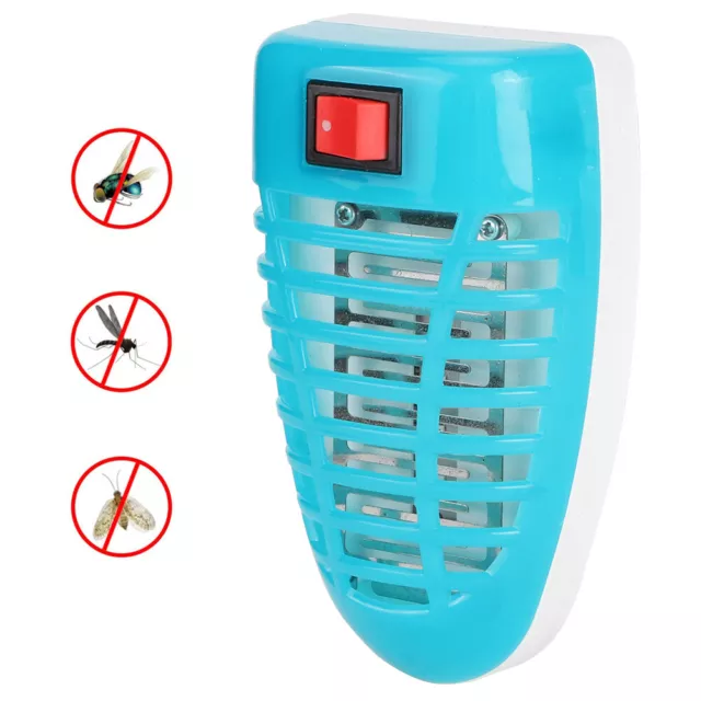 4W Blue Efficient Household LED Mosquito Bug Killer Lamp Insect Killin 4907