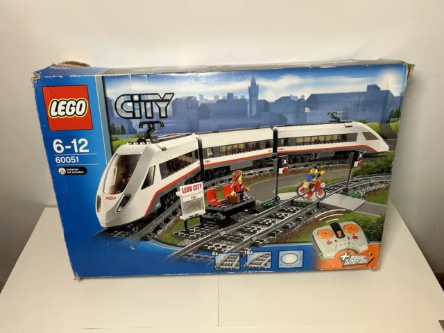 LEGO CITY HIGH SPEED Passenger Train 60051 RARE BRAND NEW