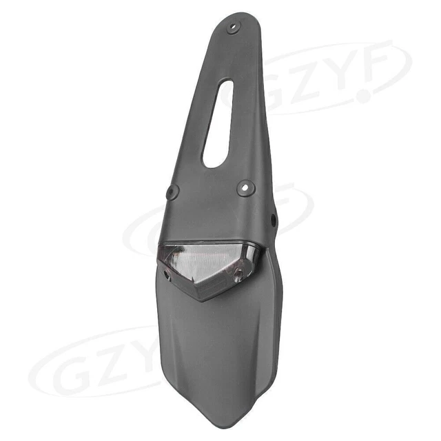 ABS Plastic Motorcycle Smoke Universal LED Rear Fender Lamp Brake Stop Taillight