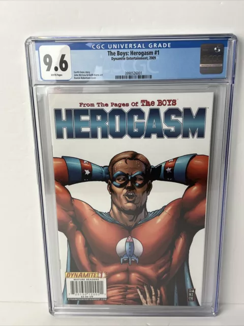 The Boys: Herogasm #1 (2009) Dynamite Entertainment CGC 9.6 White Pages