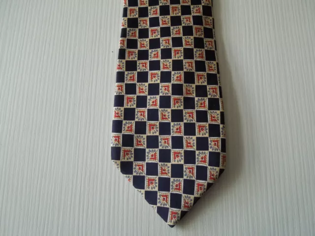 Harrow Silk Tie Seta Cravatta Made In Italy 1419