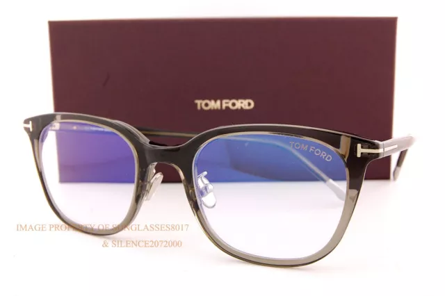 Brand New Tom Ford Eyeglass Frames FT 5776-D-B 020 Transparent Grey For Men 53mm