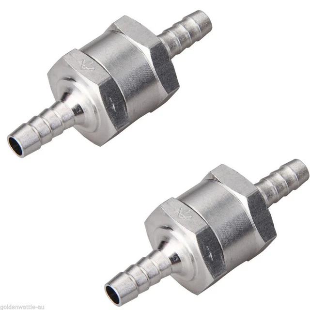 2 ud. 6 mm sin retroceso desechable 1/4 aire combustible aceite retroceso X7Q2