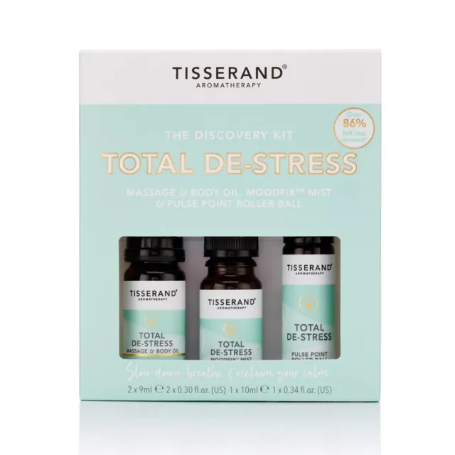 Tisserand Total De-Stress Discovery Kit