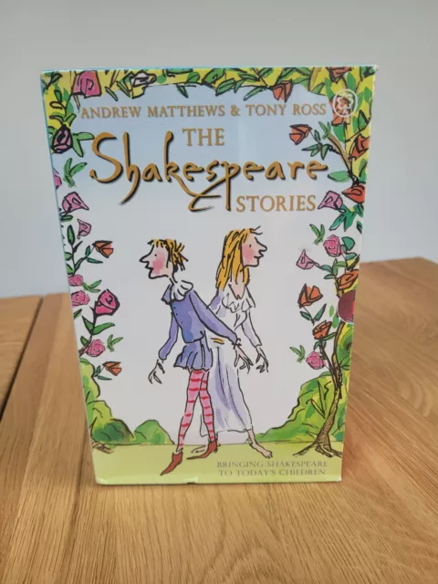 Shakespeare Stories slipcase x 16 titles by Andrew Matthews Childrens Book Set