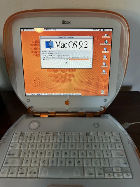 iBook G3 Clamshell Tangerine (Read)