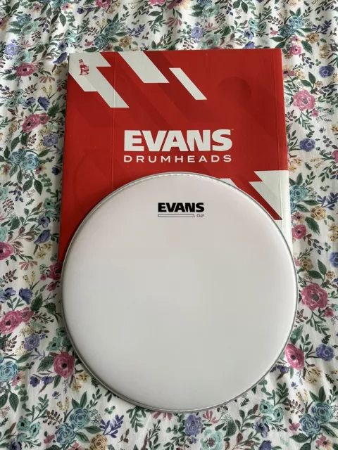 D'Addario Evans G2 Coated Drum Head - Tom Batter Head/Skin -  12 Inch 2ply - New