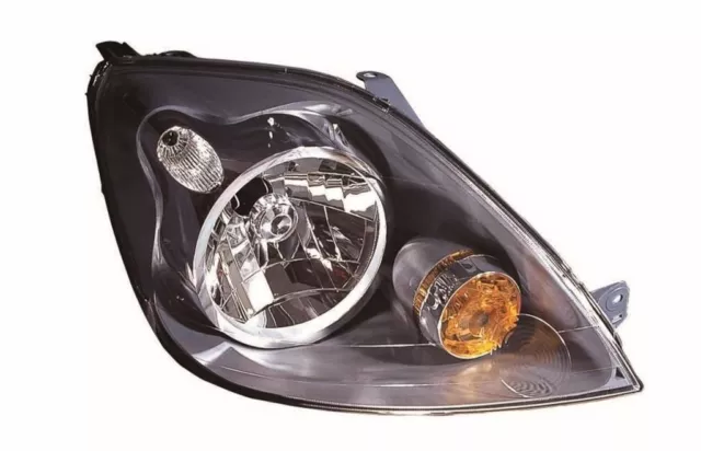 Ford Fiesta Mk6 Zetec 2005-2008 Grey Inner Headlight Headlamp O/S Driver Right