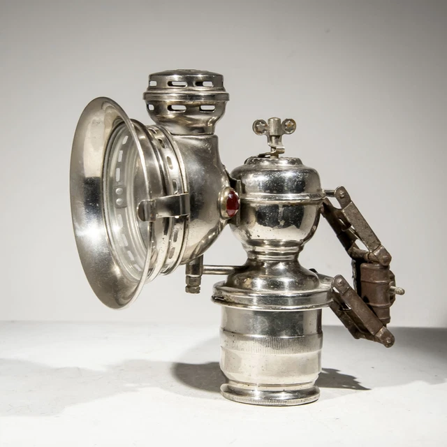 Support Lampe Lanterne Vélocipède Ancien - Pièce Vélo Vintage - Occasion 1900