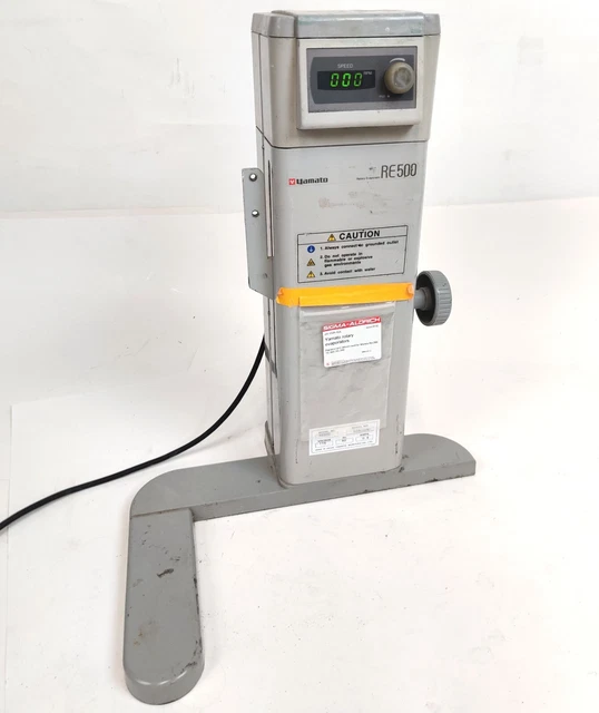 Yamato Re500 Rotary Evaporator 180rpm 1.0L Base and Controller Only