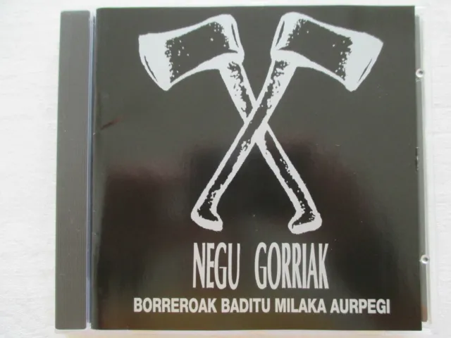 Nuovo Gorriak - Borreroak Baditu Milaka Aurpegi - CD