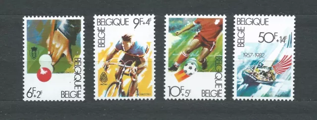 BELGIË BELGIQUE - 1982 YT 2039 à 2042 - TIMBRES NEUFS** MNH LUXE