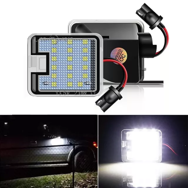 2X Led Umfeldbeleuchtung Für Ford Mondeo Mk4 Ba7 Focus Mk3 C-Max Dm2 Kuga