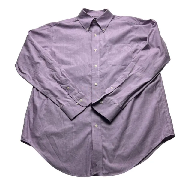 Camisa para hombre Ralph Lauren talla 16 cuello lila precio de venta sugerido por el fabricante £120+ lrl