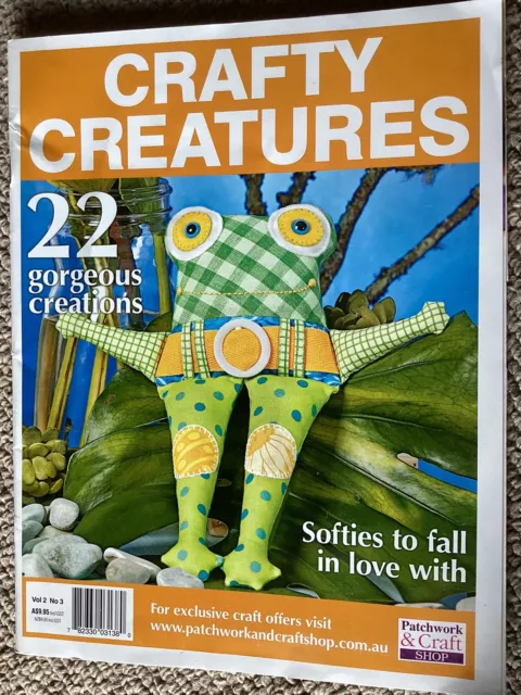 Crafty Creatures Magazine Vol 2 No 3 - With Pattern Sheet.