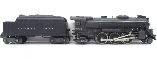Lionel O Postwar Prairie 2-6-2 Steam Locomotive Smoke 2026 Whistle Tender 6466WX