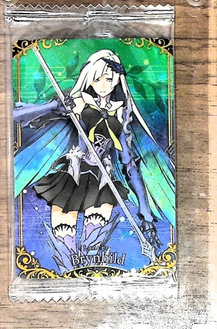 Lancer  Brynhild Fate Grand Order FGO Wafer Card R15 Bandai