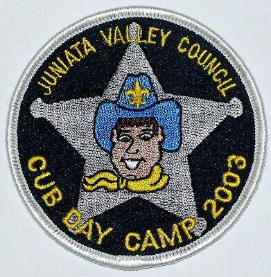 Juniata Valley Council (PA) 2003 Cub Day Camp Pocket Patch  BSA