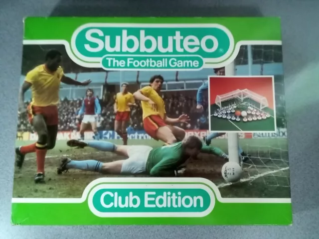 Subbuteo Football Game Club Edition 1980s