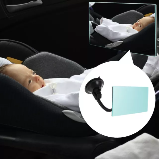Suministros de plástico para bebé con espejo retrovisor interior punto ciego
