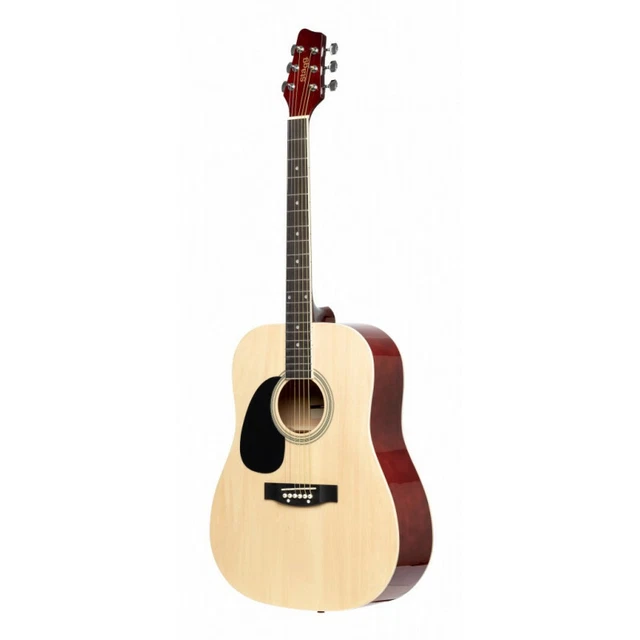 Stagg SA20D LH-N - Guitare acoustique dreadnought naturelle - gaucher