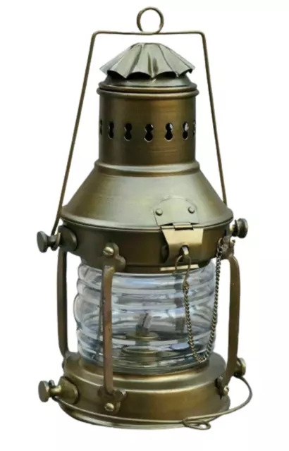 Lampada a olio in ottone nautico Lanterna sospesa marina vintage Lampada...