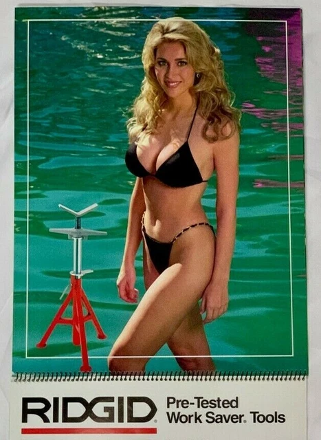 RIDGID TOOL CALENDAR - 1995-1996 * Two Year * Excellent Condition * $19.90  - PicClick