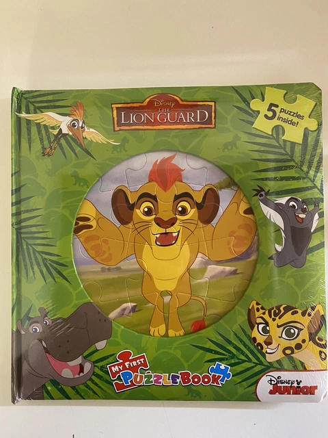 DISNEYS LION GUARD My First Puzzle Book With 5 Puzzles Inside Brand New ...