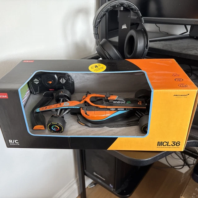 MCLAREN F1 MCL36 RC Car (1:18 Scale) - 2022 Formula 1 remote control ...