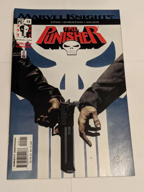 The Punisher #15 October 2002 Marvel Comics Ennis Robertson Nelson