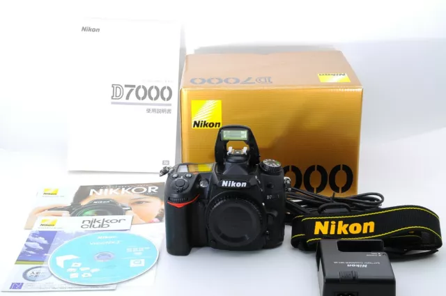 [Near Mint+] Nikon D7000 16.2MP DSLR Camera Body Shutter Count 2175/DD85