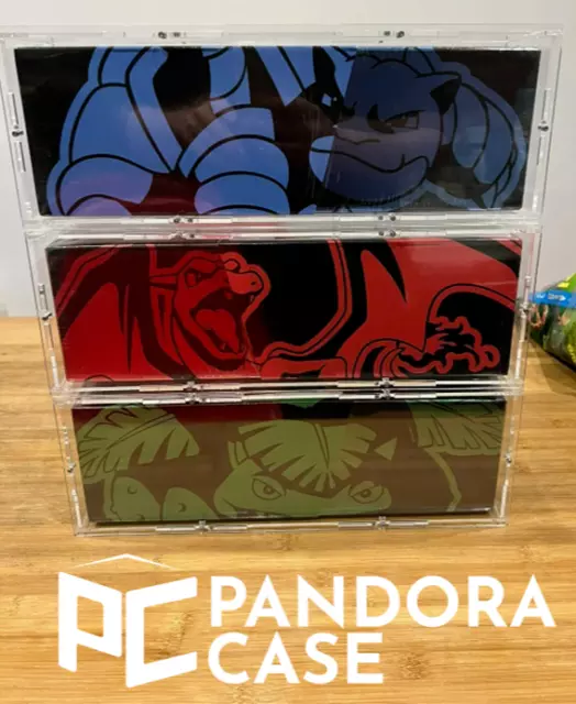 Clear acrylic case -Pokemon Celebration  Chinese Box / Yu Nagaba - UV RESISTANT