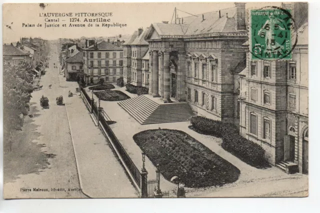 AURILLAC - Cantal - CPA 15 - the courthouse
