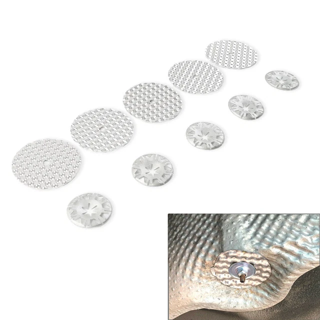 12 Sets Hitzeschutzplatte Reparatursatz - Auto Hitzeschild Befestigung VW Skoda