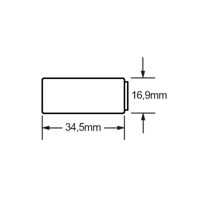 Batteria Panasonic 123 3V Ultra Lithium Dl123A / El123A / Cr123A / Cr17345 Litio 2