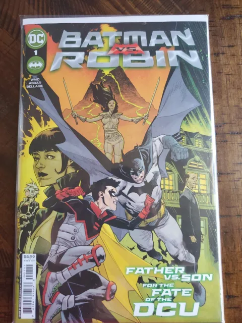 Batman vs Robin #1 Cover A Mahmud Asrar