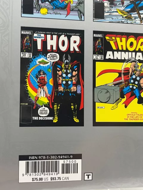 Marvel Masterworks The Mighty Thor Vol 22 Marvel Comics HC Hard Cover Sealed 3
