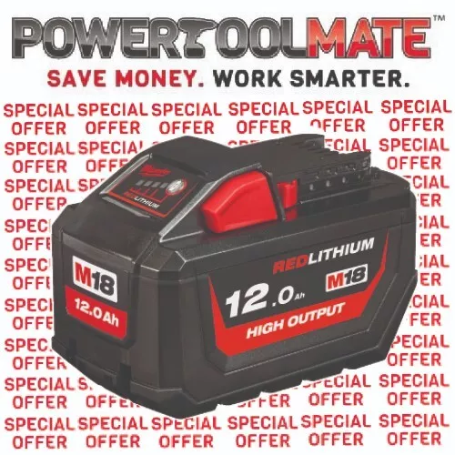 Milwaukee 12.0 high output battery cheap